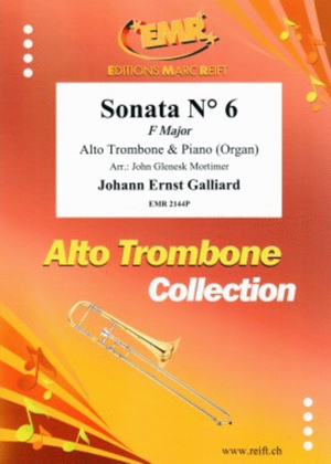 Book cover for Sonata No. 6 in F Major