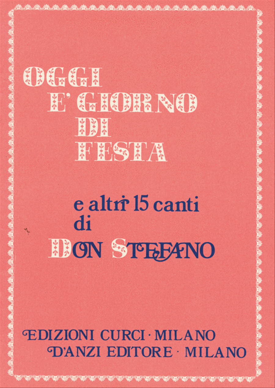 Oggi e giorno di festa School and Community scores gallery preview page 1