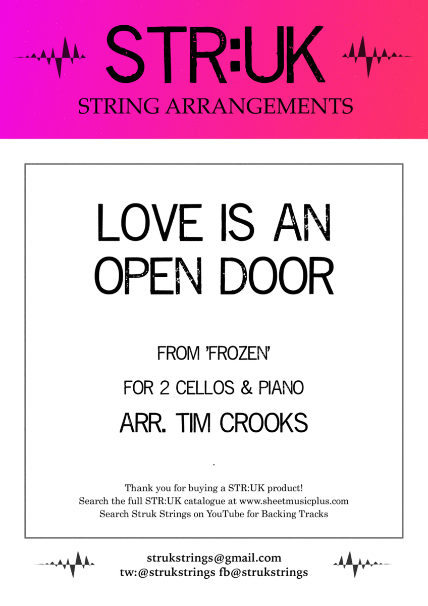 Love Is An Open Door image number null