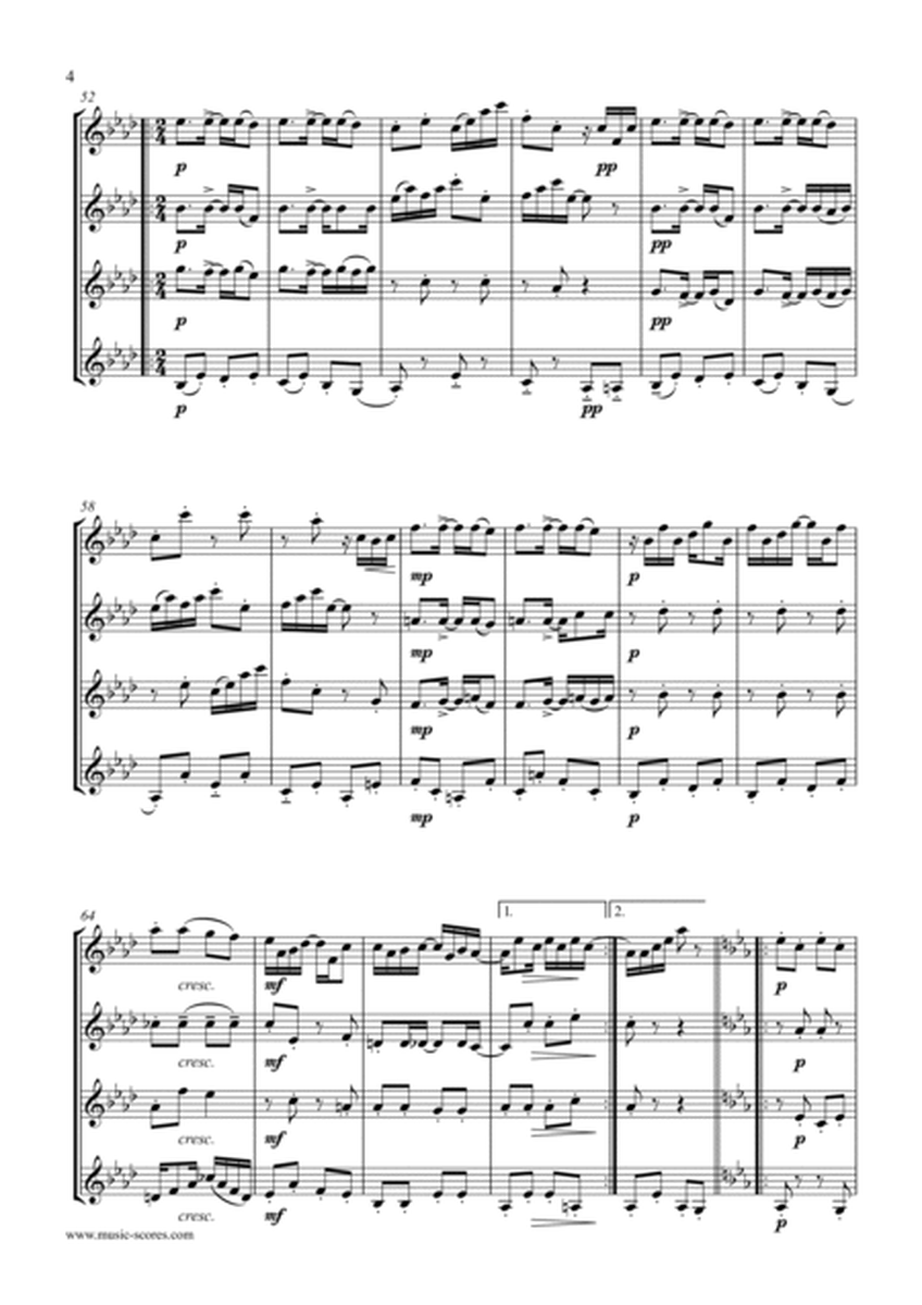Maple Leaf Rag - Trumpet Quartet image number null