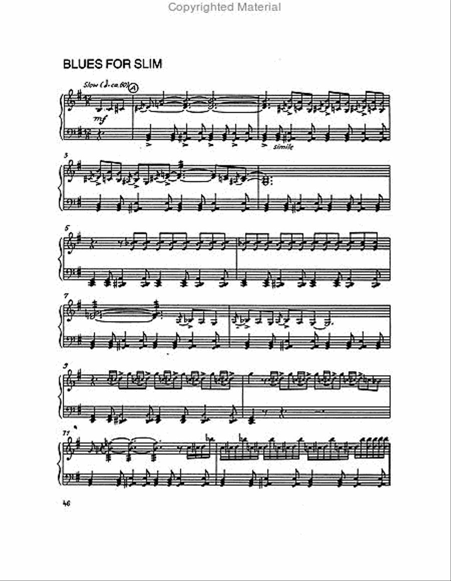 Blues & Boogie-Woogie Piano Piano Solo scores gallery preview page 4