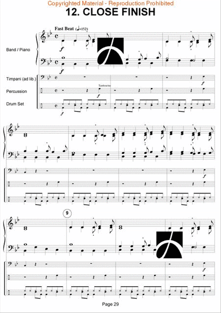 First Class - In Concert Concert Band scores gallery preview page 30