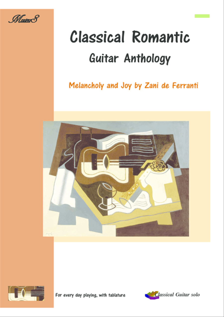 Melancholy and Joy by Zani de Ferranti classical guitar solo Acoustic Guitar scores gallery preview page 1