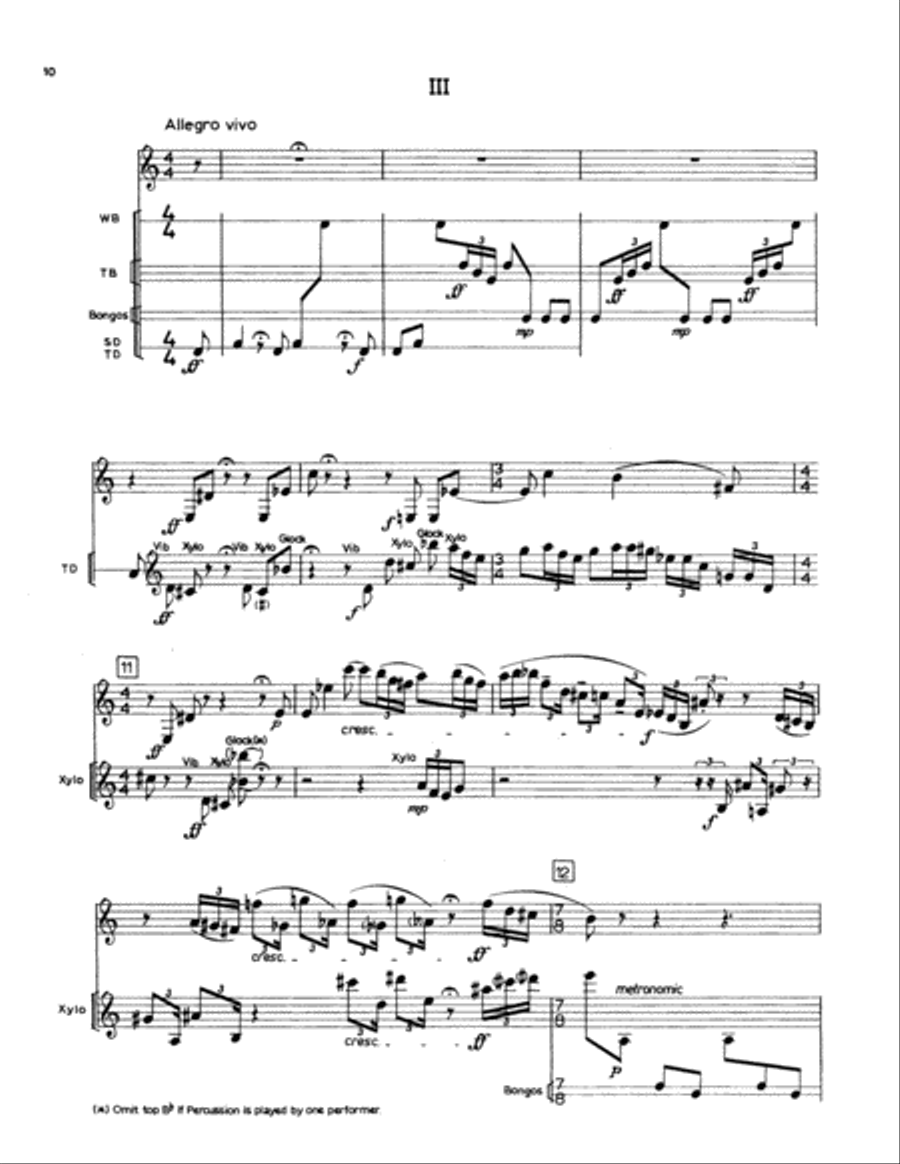 Illegible Canons Clarinet scores gallery preview page 12