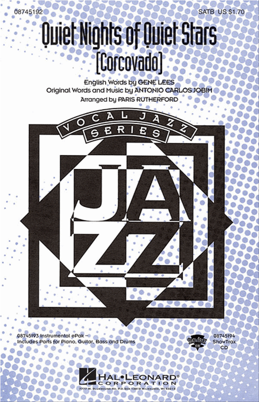 Quiet Nights of Quiet Stars (Corcovado) 4-Part scores gallery preview page 1