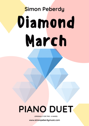Book cover for Diamond March Piano Duet