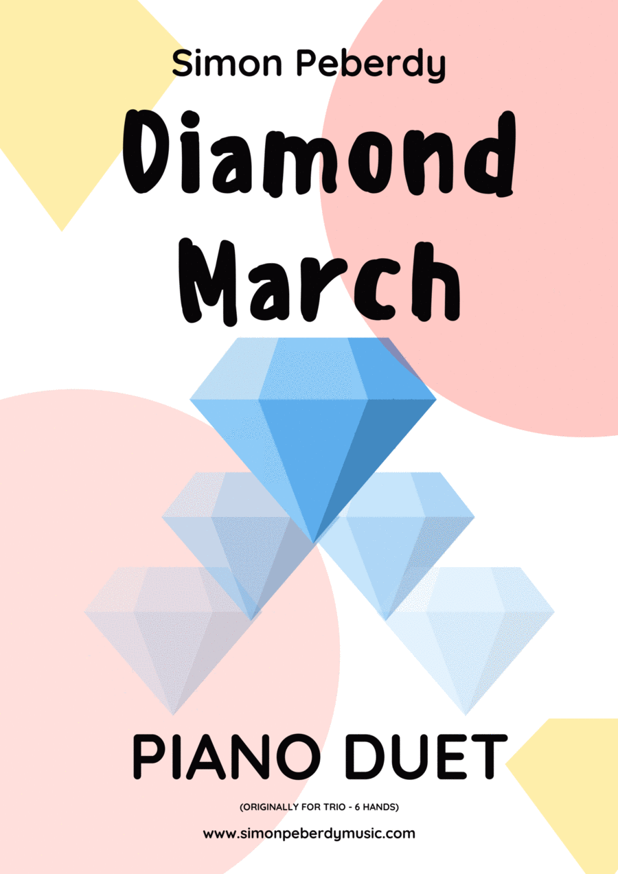 Diamond March Piano Duet Diamond March Piano Duet 1 Piano, 4-Hands scores gallery preview page 1