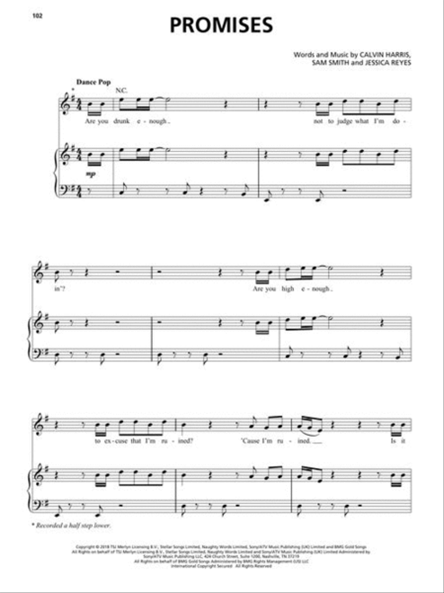 Sam Smith – Love Goes 3-Part scores gallery preview page 7