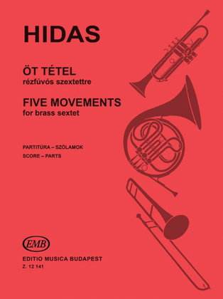Book cover for Five Movements Für Blechbläser-Sextett