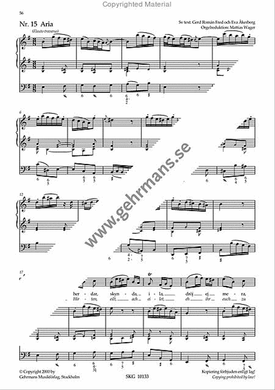 Juloratorium - Kor och orgel 4-Part scores gallery preview page 11