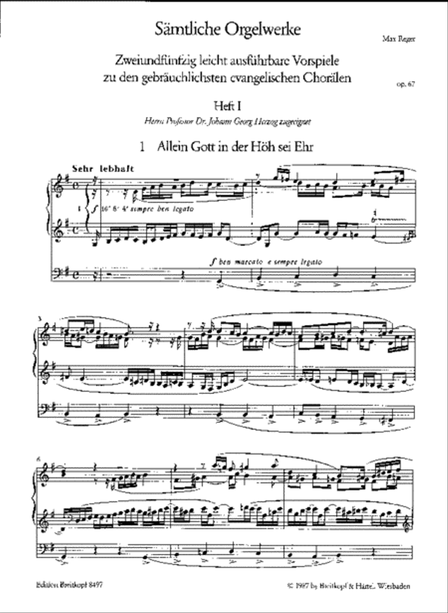 Complete Organ Works Organ scores gallery preview page 2