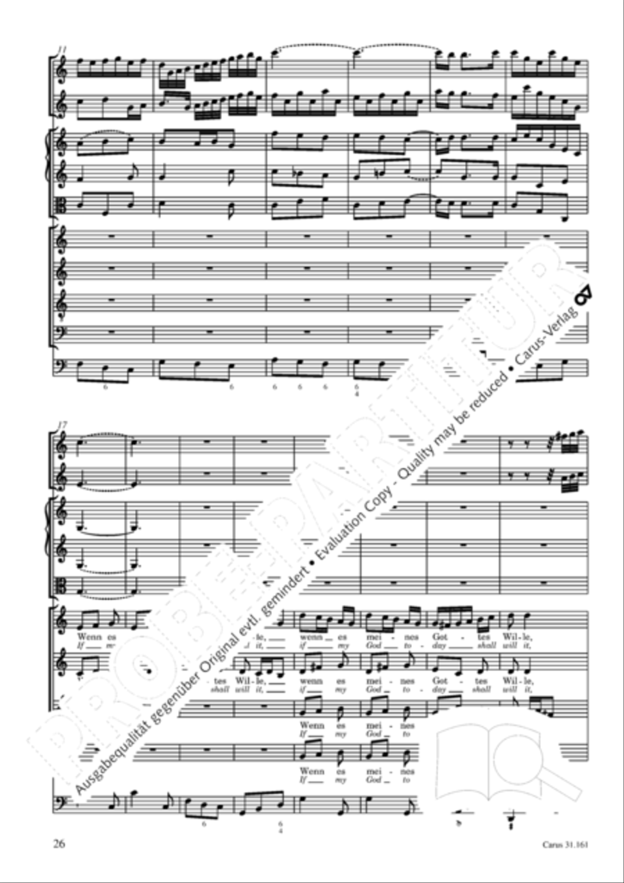 Komm, du susse Todesstunde 4-Part scores gallery preview page 26