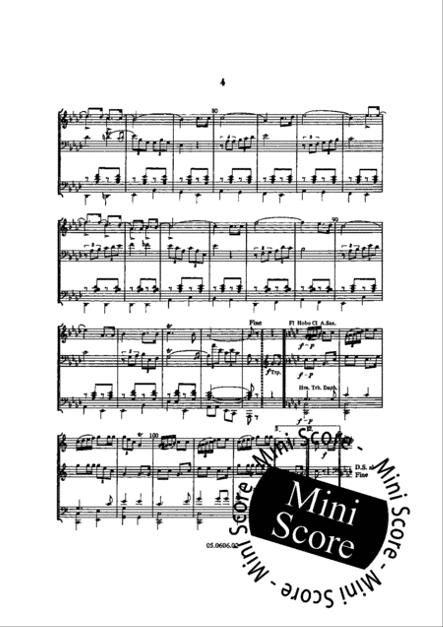 Laurona Marcha Fanfare Band scores gallery preview page 10