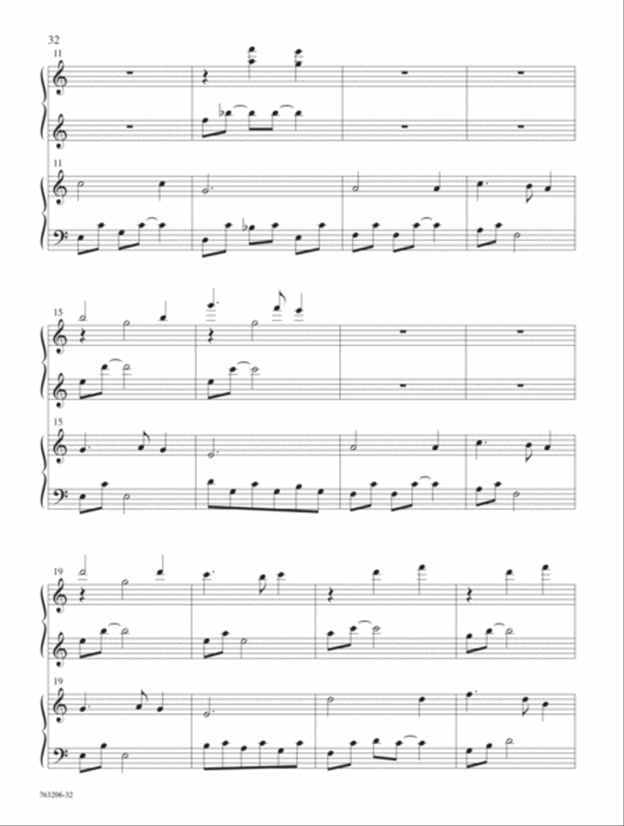 Piano Artistry for Four Hands Piano Duet scores gallery preview page 12