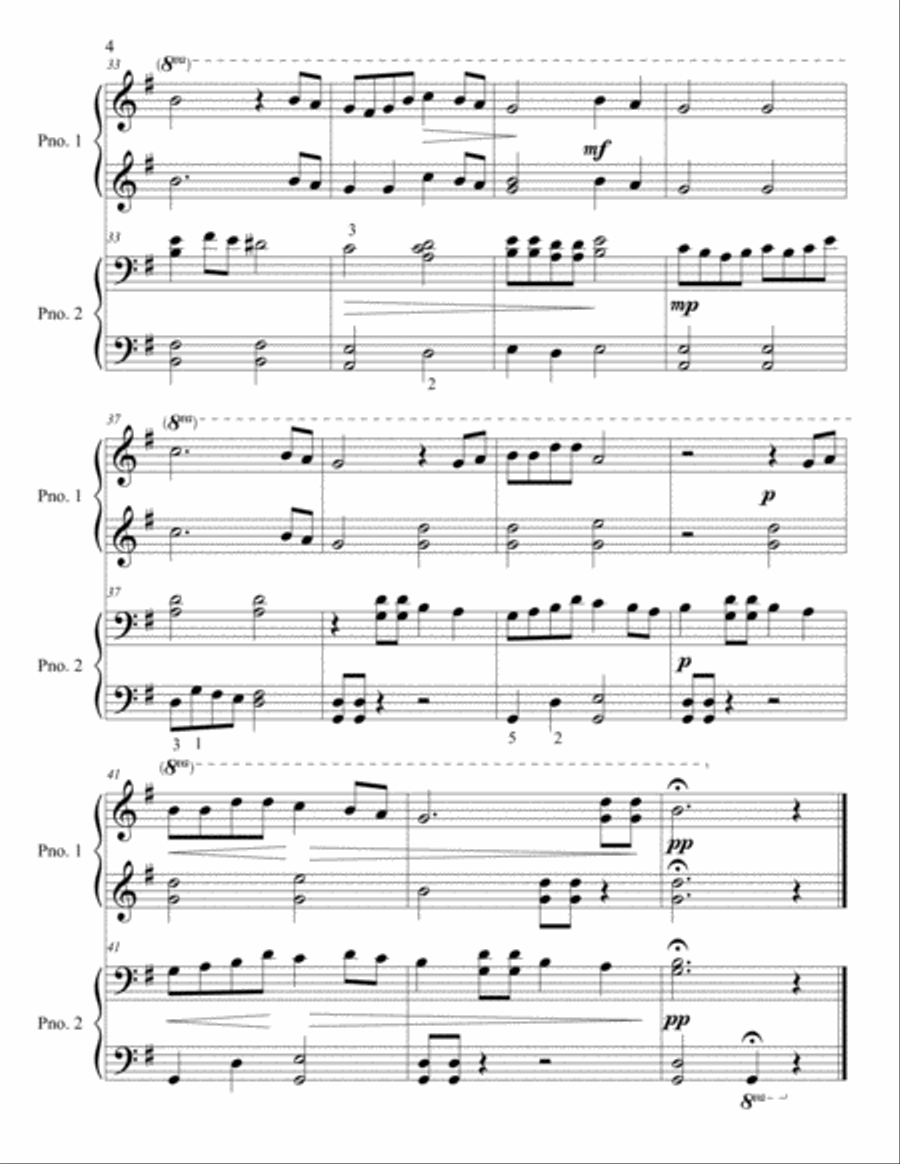Do You Hear What I Hear Do You Hear What I Hear Easy Piano scores gallery preview page 5