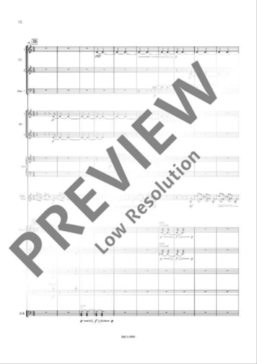 Violin Concerto Orchestra scores gallery preview page 14