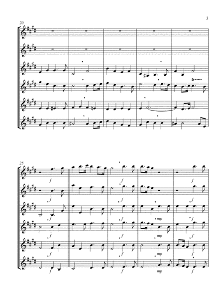 Overture (from "Music for the Royal Fireworks") (Trumpet Sextet)