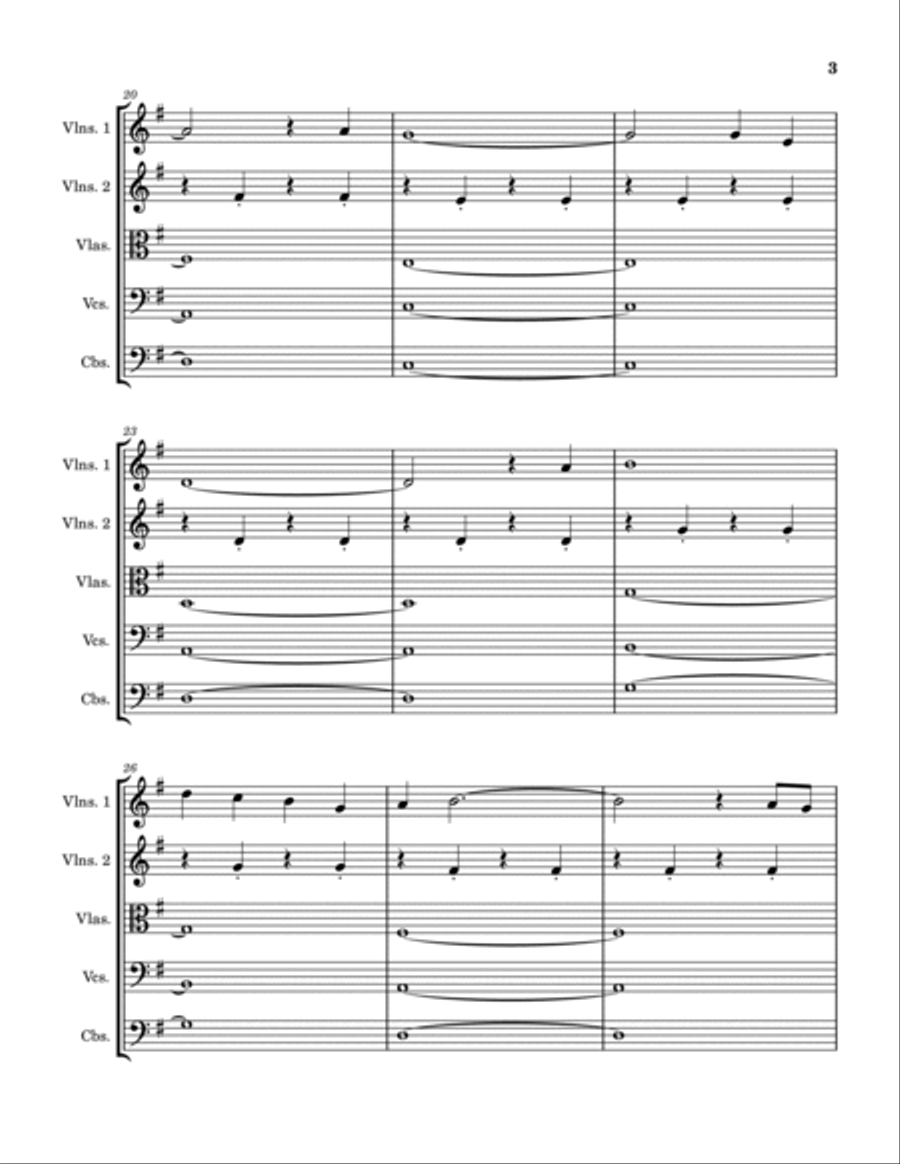 The Bedouin of Wyrms String Orchestra scores gallery preview page 4
