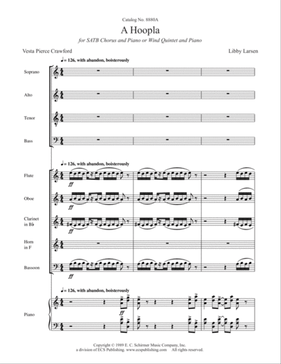 A Hoopla Choir scores gallery preview page 2