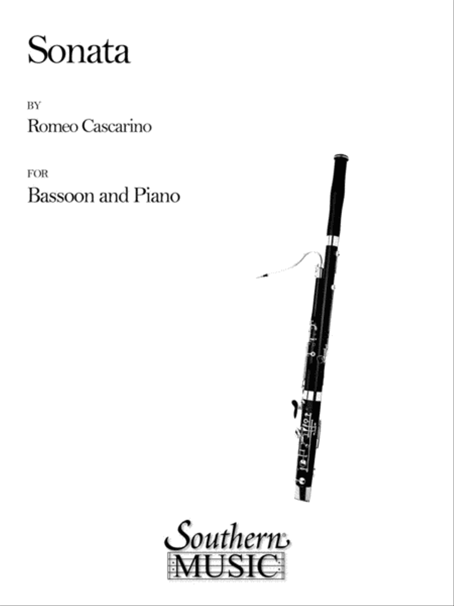 Sonata Bassoon Solo scores gallery preview page 1