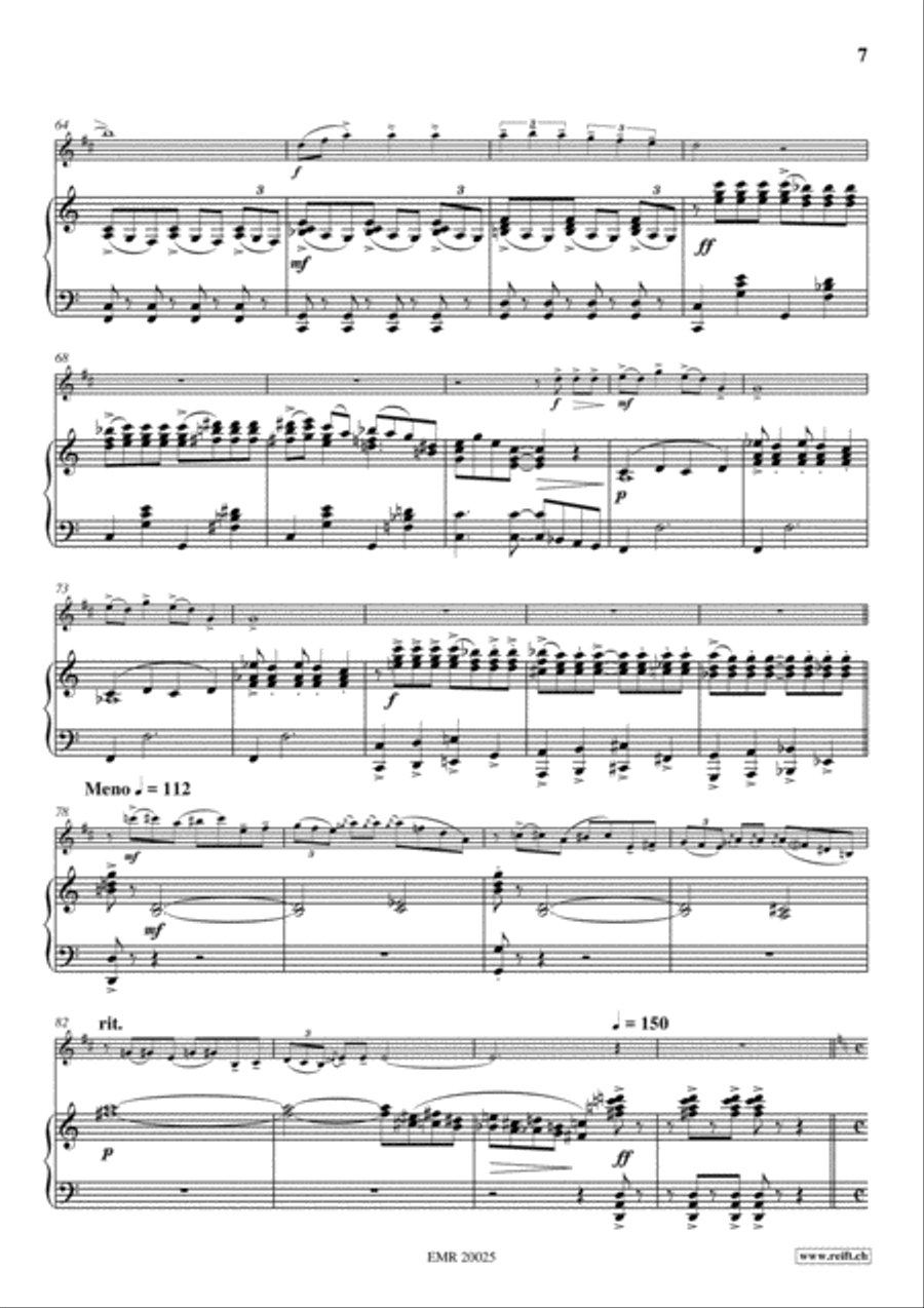 Rhapsody In Blue Clarinet Solo scores gallery preview page 7