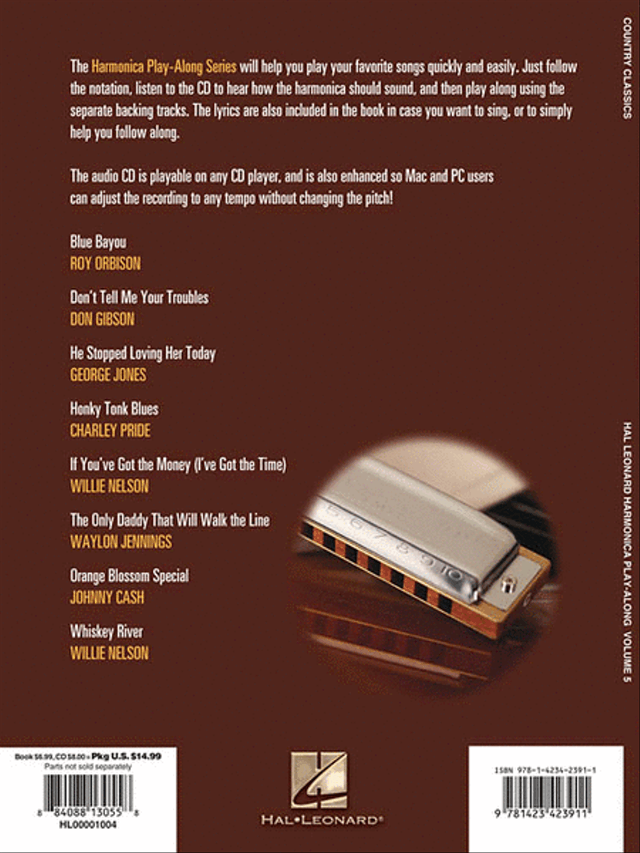 Country Classics Harmonica scores gallery preview page 2