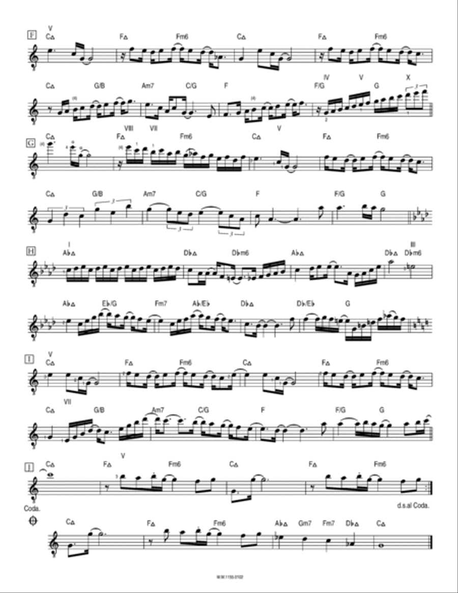 A Song For Fall Electric Guitar scores gallery preview page 2