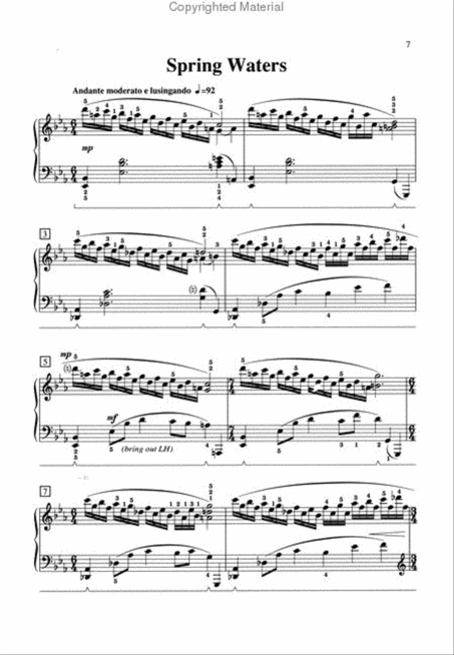 Planet Earth Planet Earth Piano Solo scores gallery preview page 3