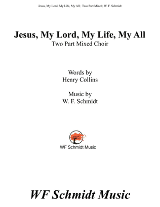 Book cover for Jesus, My Lord, My Life, My All