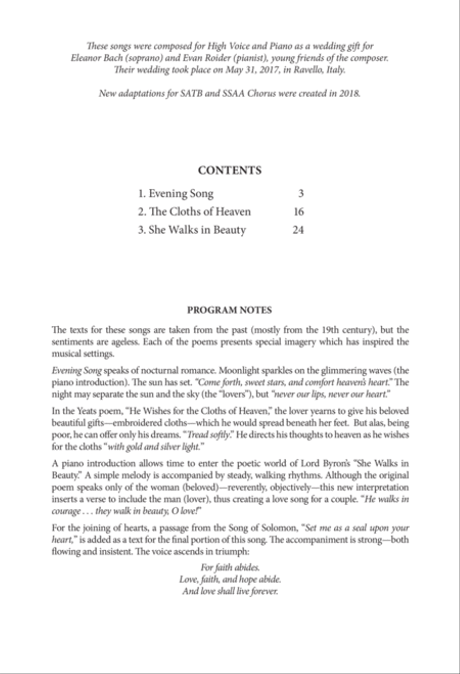 Love Shall Live Forever Love Shall Live Forever Divisi scores gallery preview page 1