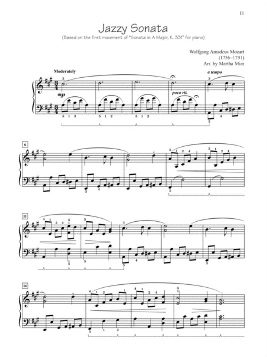 Classical Jazz Rags & Blues, Book 5 Piano Solo scores gallery preview page 5