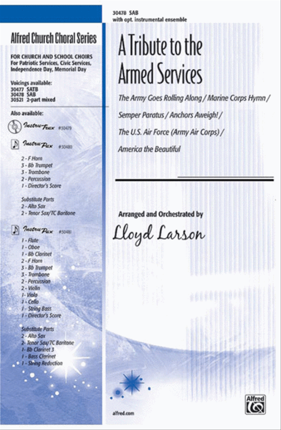 A Tribute to the Armed Services (A Medley) 3-Part scores gallery preview page 1