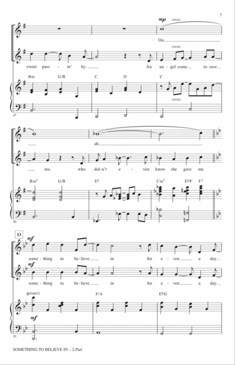 Something To Believe In Something To Believe In 2-Part scores gallery preview page 6