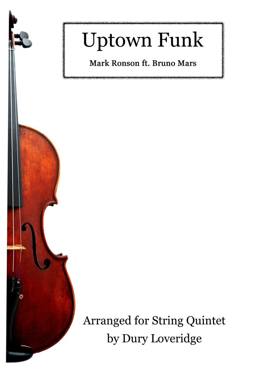 Uptown Funk String Orchestra scores gallery preview page 1