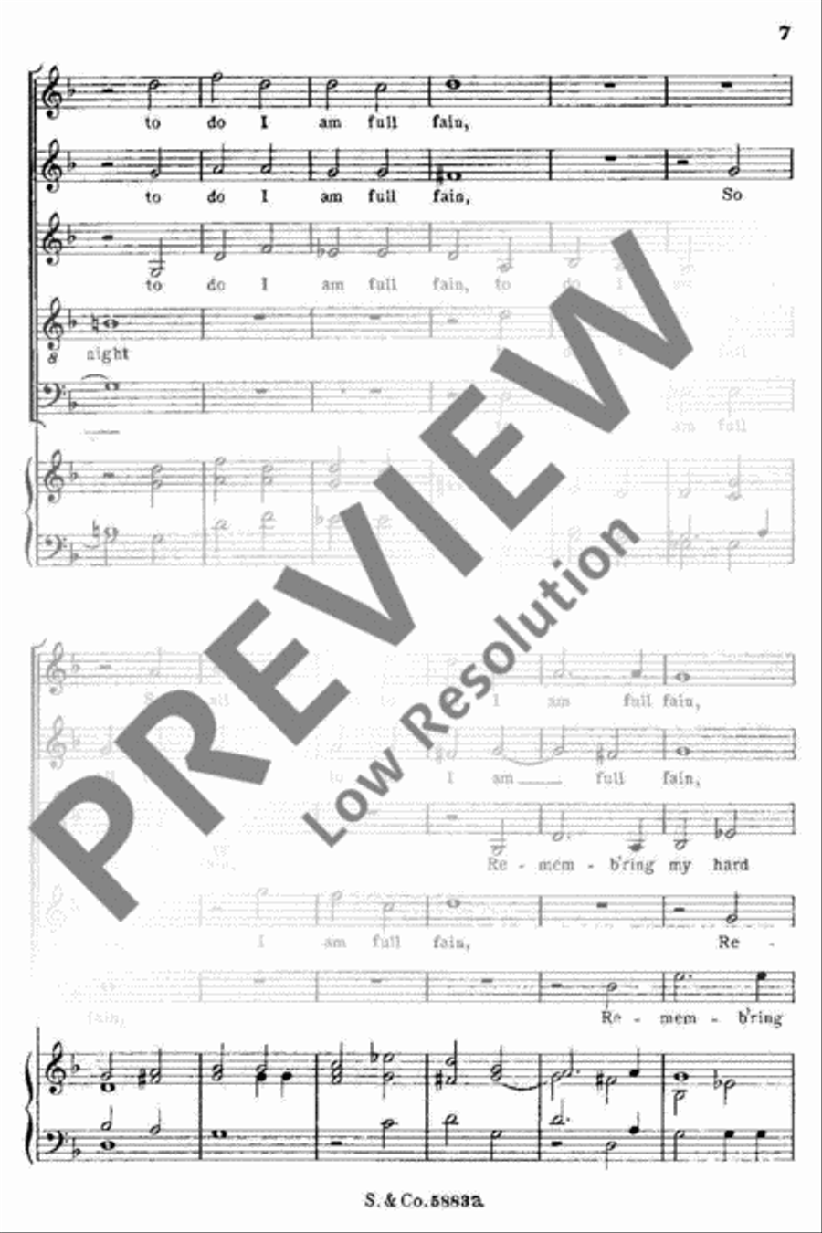The Nightingale The Nightingale SSATB scores gallery preview page 8