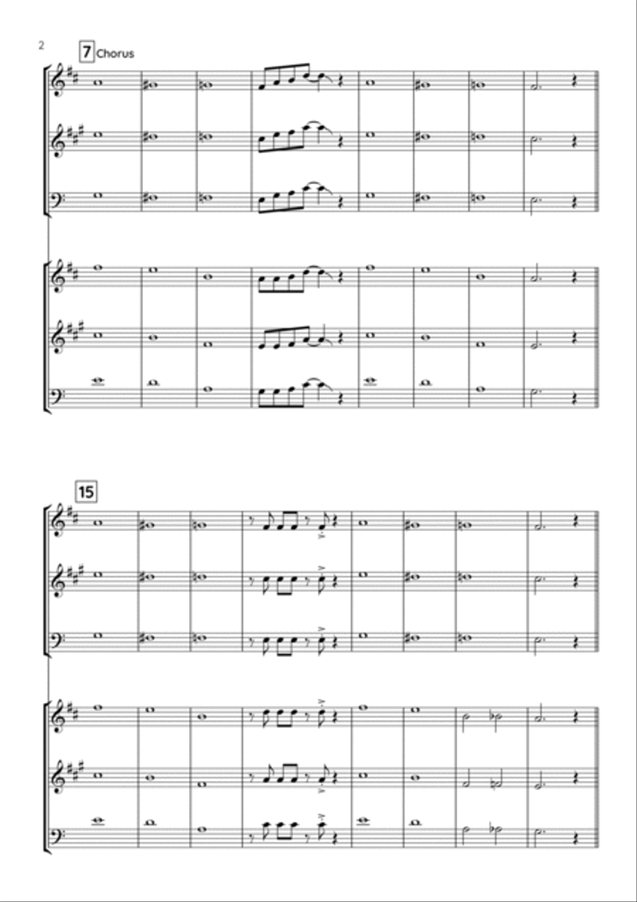 Forget You Voice scores gallery preview page 4