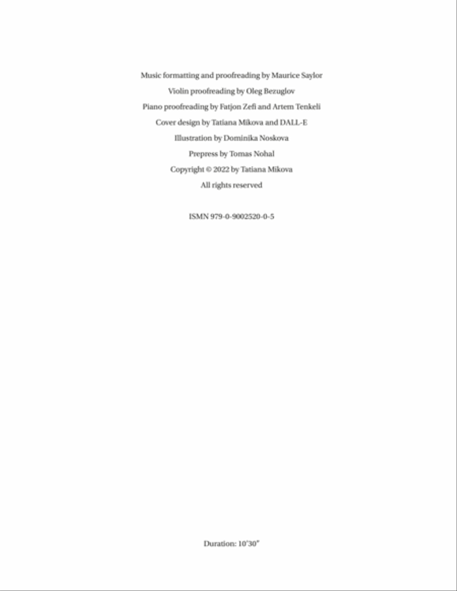 Moravian Duet for Violin and Piano Chamber Music scores gallery preview page 2