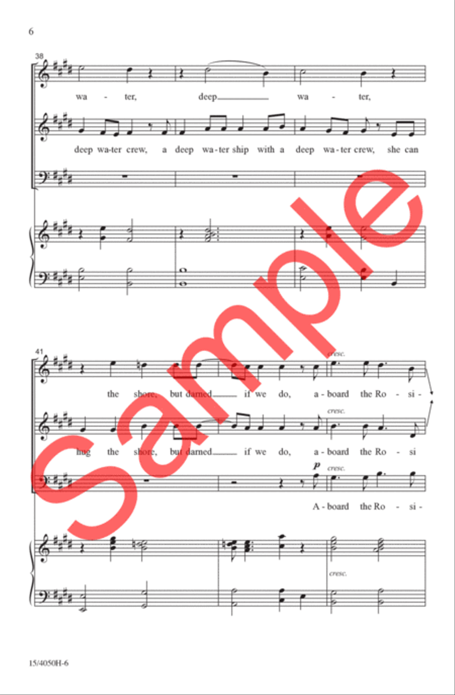 Rosibella 3-Part scores gallery preview page 6