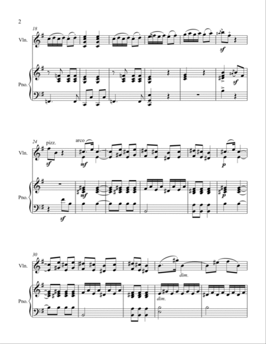 Elves Elves Violin Solo scores gallery preview page 2