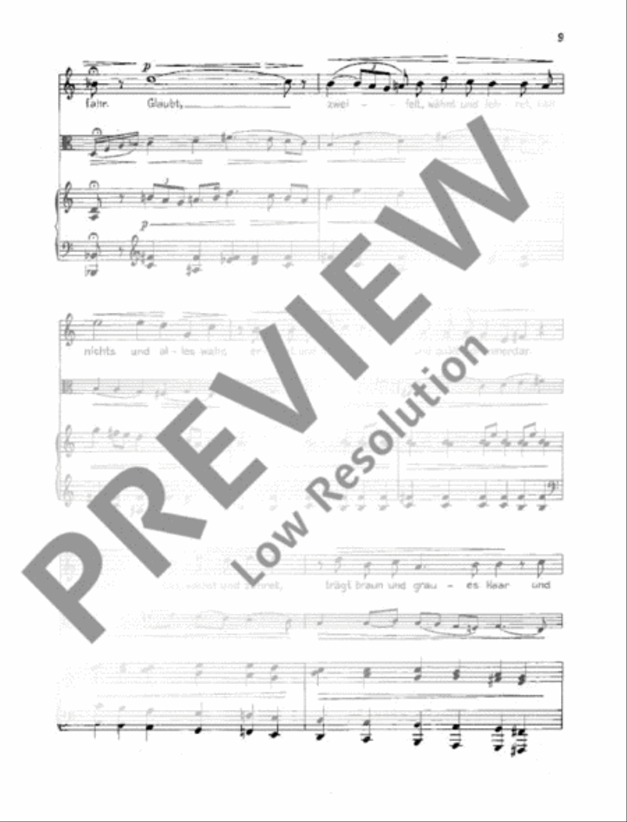 Solo-Cantata Organ scores gallery preview page 10