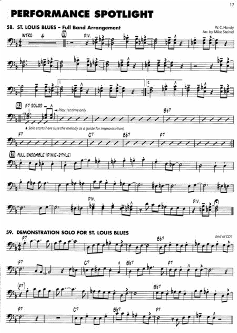 Essential Elements for Jazz Ensemble – Trombone Jazz Ensemble scores gallery preview page 2