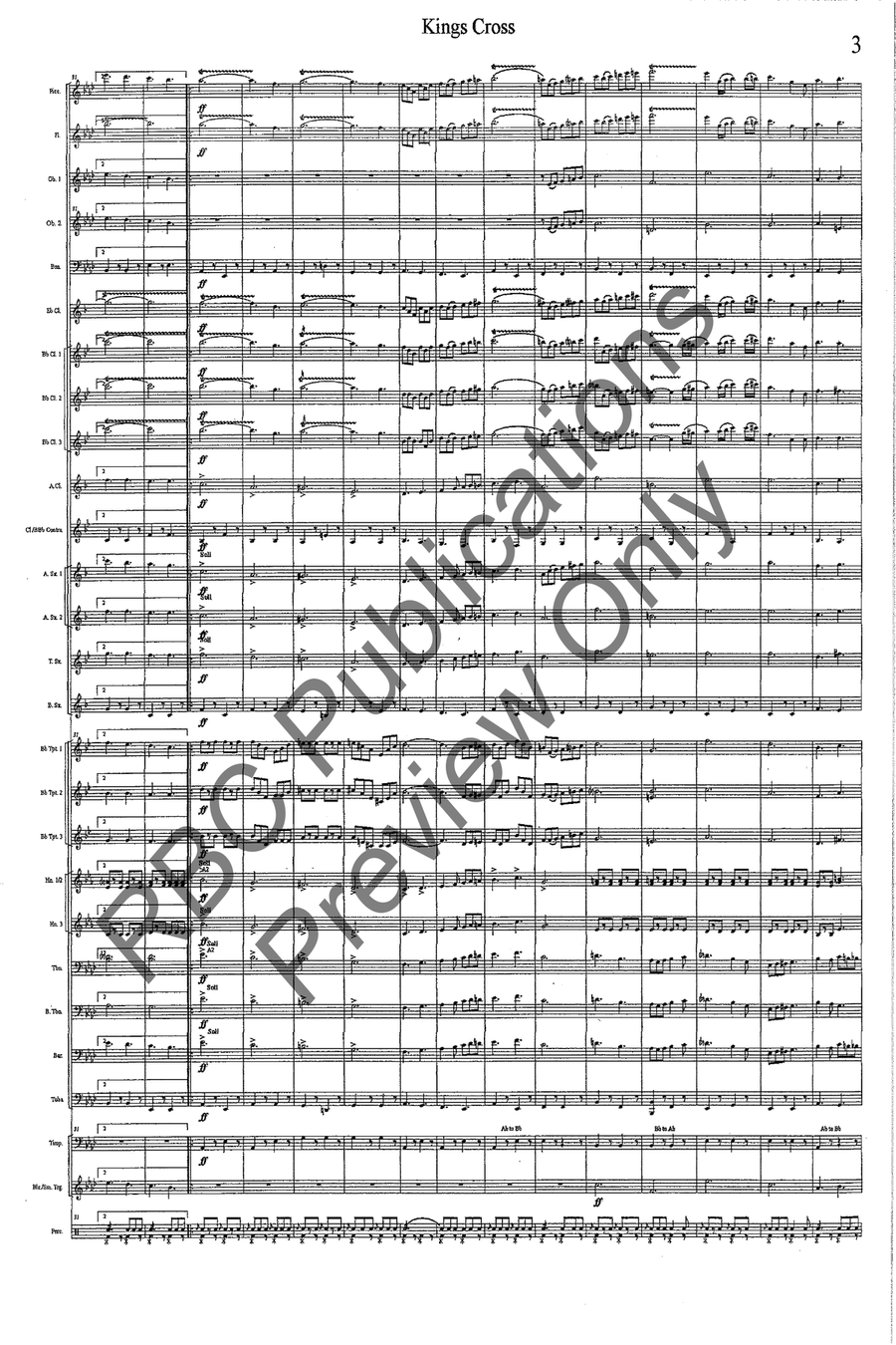 March To The Scaffold Full Orchestra scores gallery preview page 6