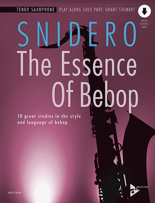 Book cover for The Essence of Bebop Tenor Saxophone