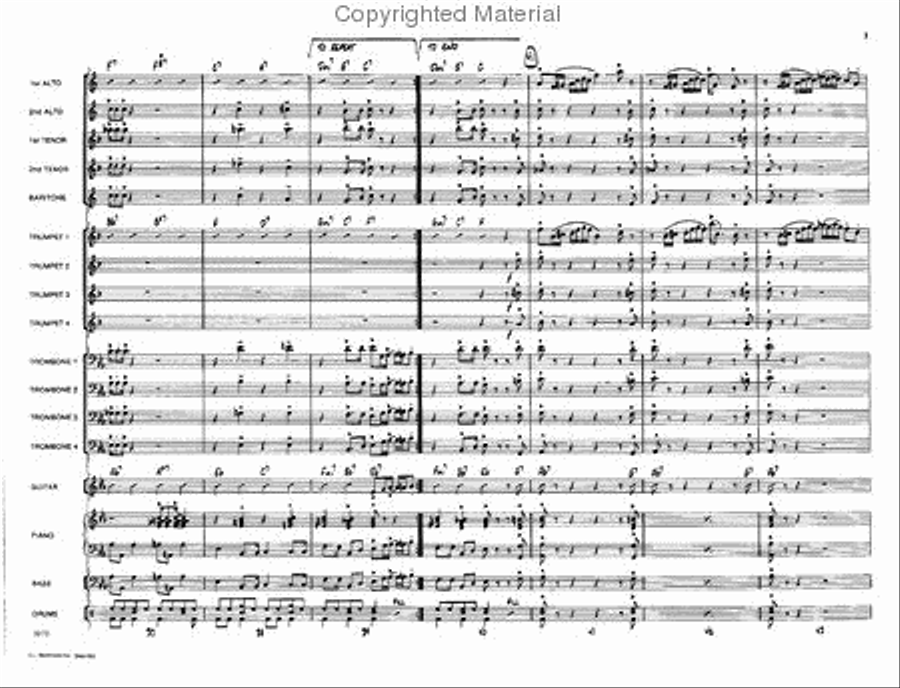 Brass Roots Brass Roots Jazz Ensemble scores gallery preview page 7