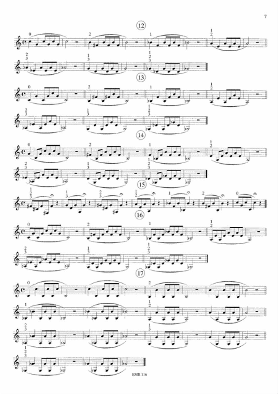 Die Flexibilitat / La Souplesse / Flexibility Cornet scores gallery preview page 5