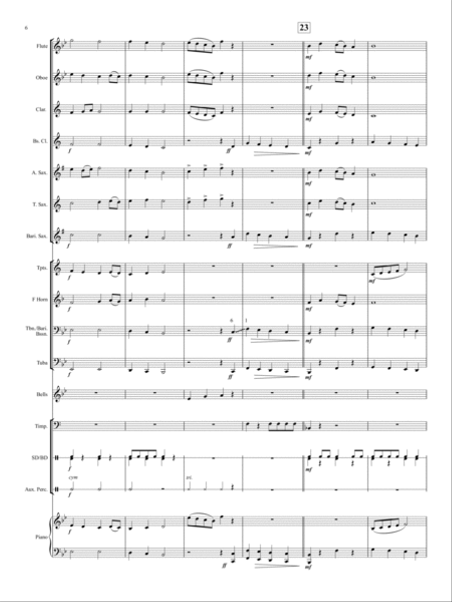 March Mania March Mania Concert Band scores gallery preview page 5