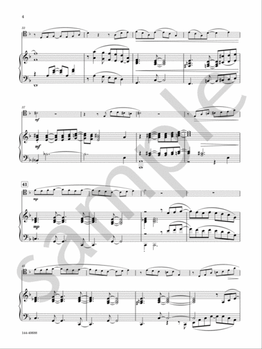 Two Latin Dances Chamber Music scores gallery preview page 5