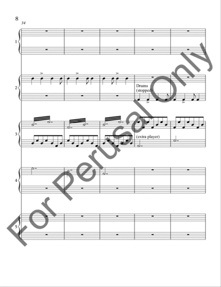 Pulse Drums scores gallery preview page 9