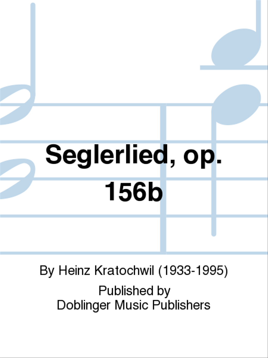 Seglerlied, op. 156b SSA scores gallery preview page 1