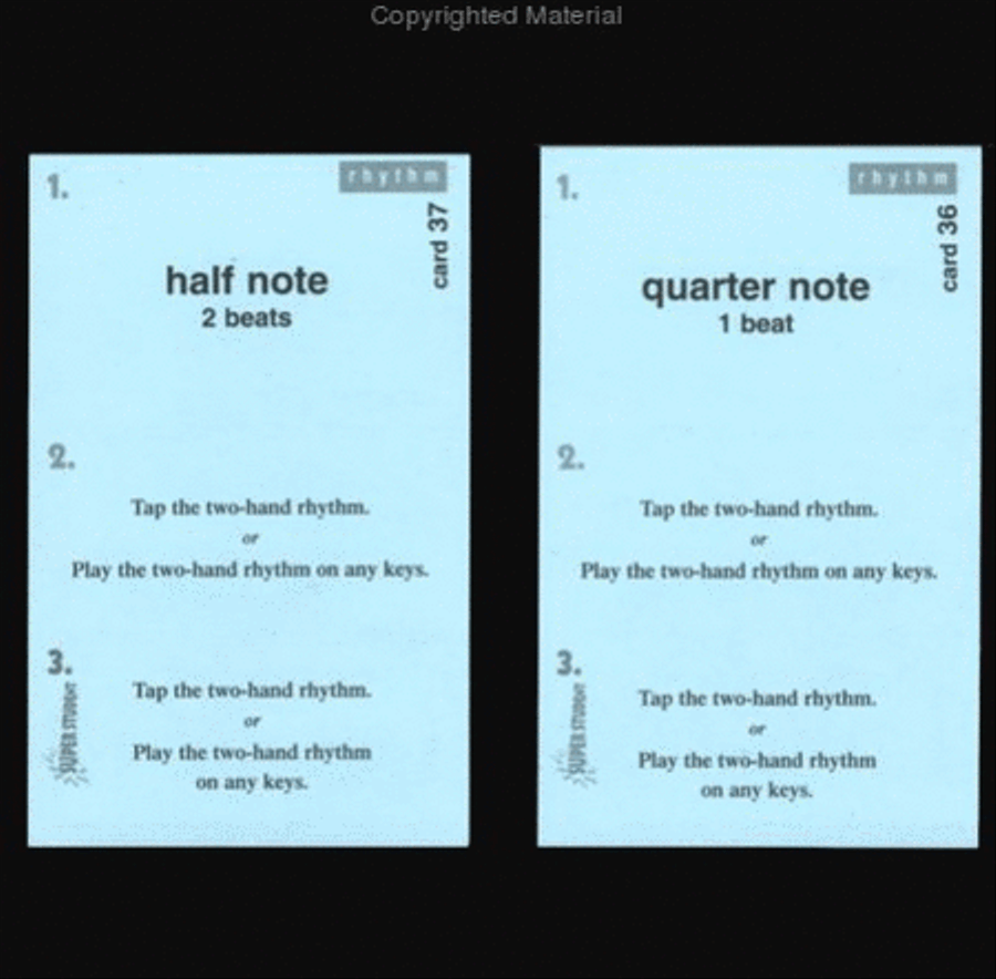Piano Adventures Flashcards In-a-Box Piano Method scores gallery preview page 5